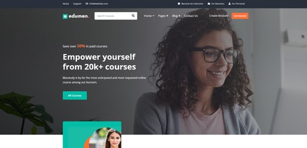 Edumen - Education Joomla Template With Page Builder