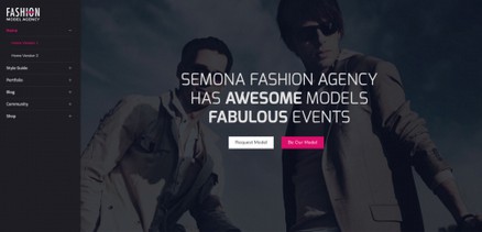 Fashion - Creative and Models Agency Joomla 4 Template