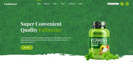 Fastburner - Virtuemart Joomla 4 eCommerce Template