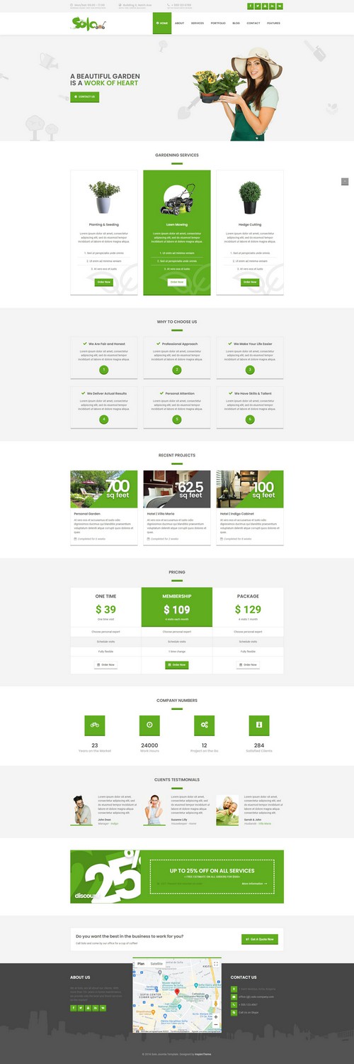 Solo - Joomla Template for Businesses and Solopreneurs