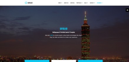 Ufolio - Multipurpose & Portfolio Joomla Template