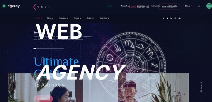 Ygency - Web Design Agency Joomla 4 Template